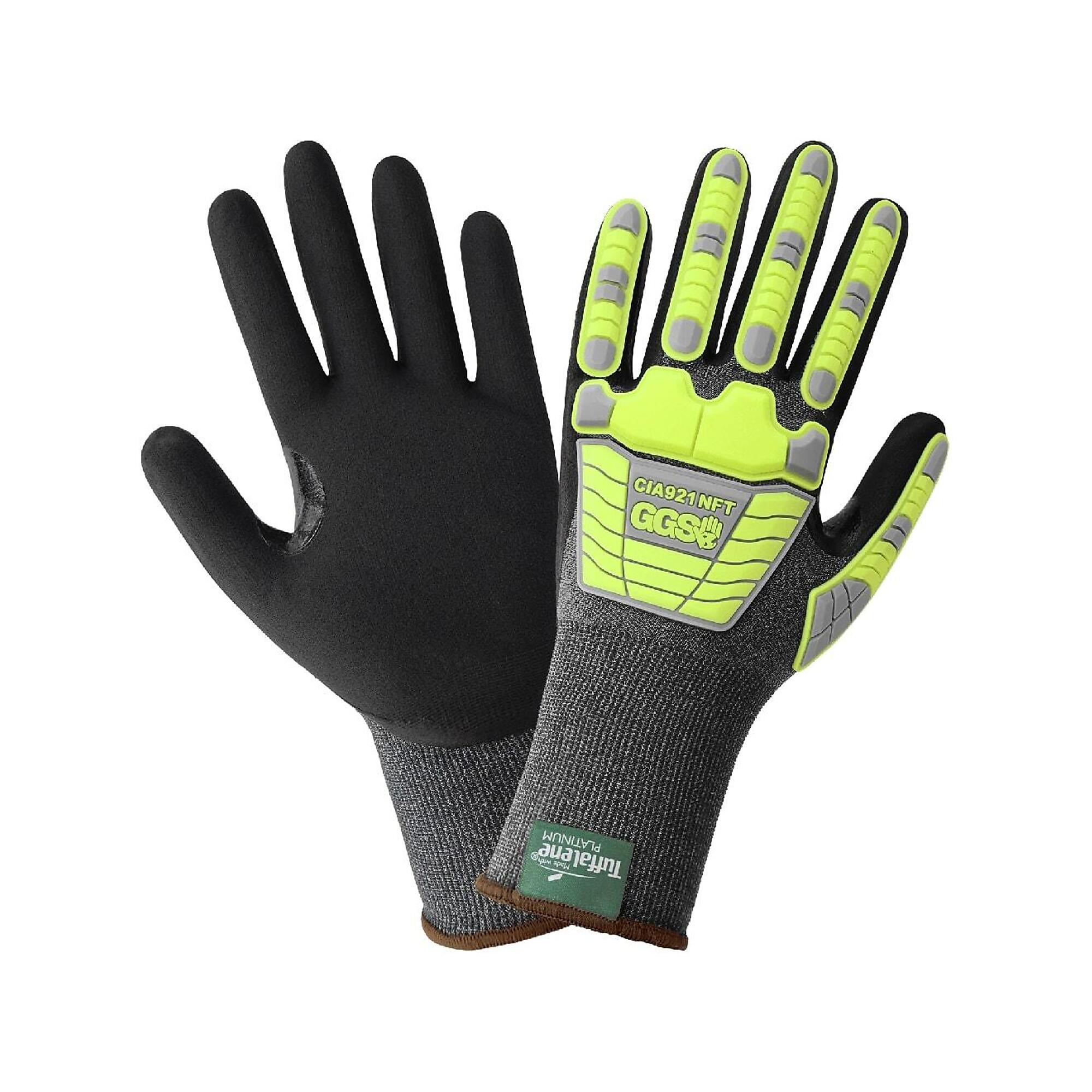 Global Glove 21-Gauge Touch Screen, Cut A4, Impact Gloves - 12 Pairs